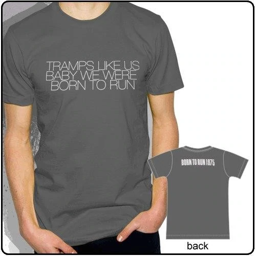 BRUCE SPRINGSTEEN - Tramps Like Us- T-Shirt - Two Sided Print